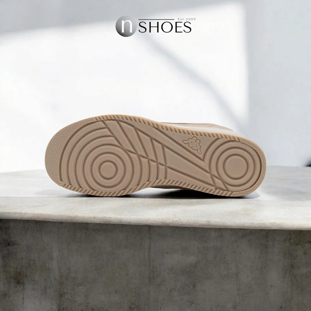 Women’s Beige Winter Sneakers Kappa Fallou 243047 with Warm Lining