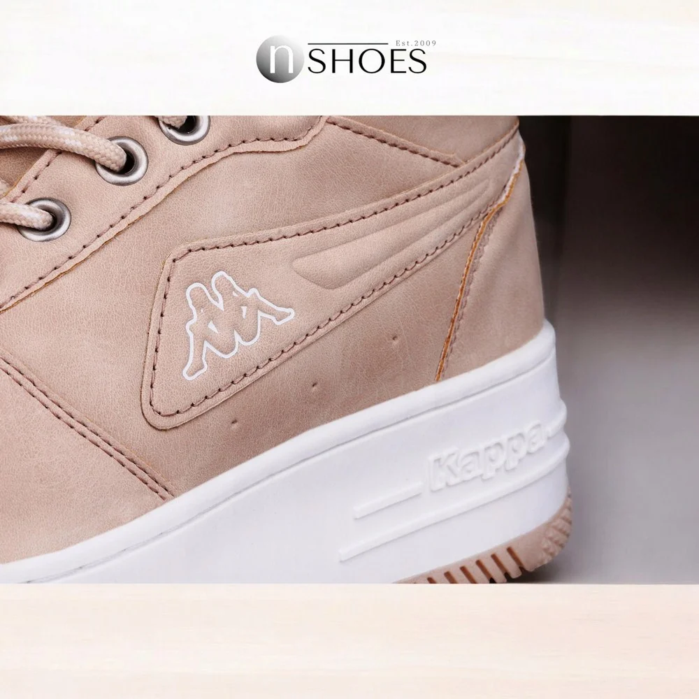 Women’s Beige Winter Sneakers Kappa Fallou 243047 with Warm Lining