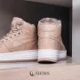 Women’s Beige Winter Sneakers Kappa Fallou 243047 with Warm Lining