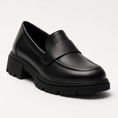 Women's black loafer shoes Lasocki ARC-LAMI-01 5671 Women's black loafer shoes Lasocki ARC-LAMI-01 5671