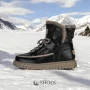 Женские черные зимние угги ALLSY Lonza 190584 189837 модель 5688