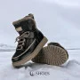 Женские черные зимние угги ALLSY Lonza 190584 189837 модель 5688
