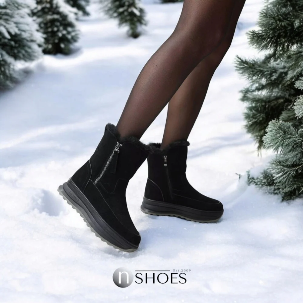 Women’s Warm Winter Boots ALLSY Lonza 191288 261856563 01e-zm6715 black 5691