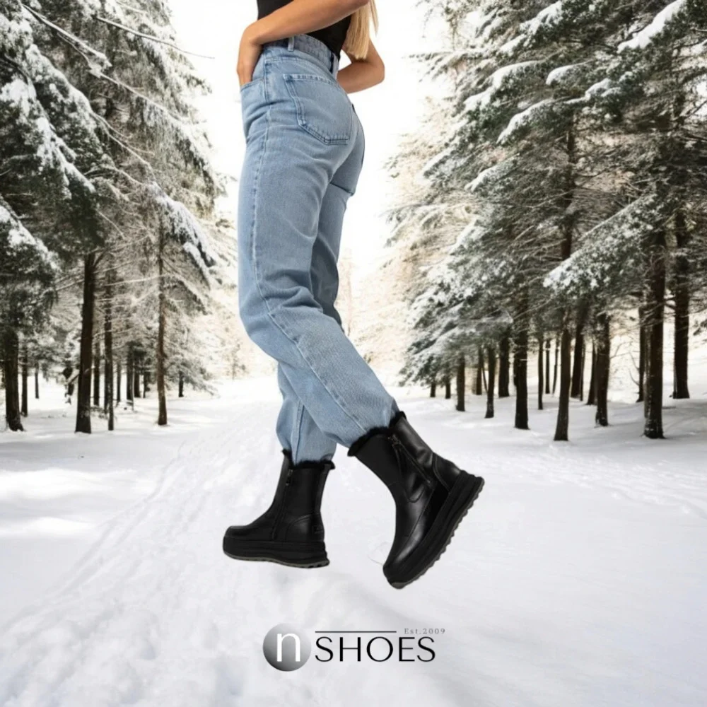 Women’s Warm Winter Boots ALLSY Lonza 191288 261856563 01e-zm6715 black 5691