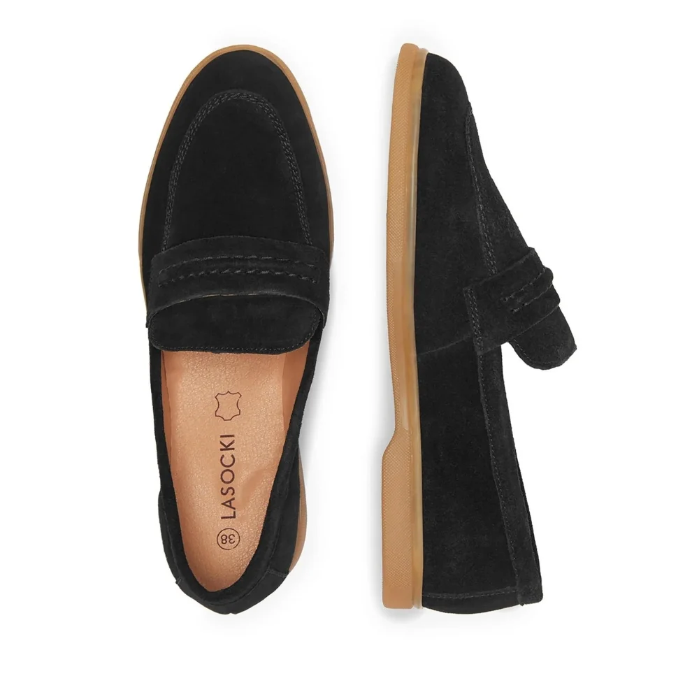 Жіночі замшеві лофери Lasocki (Польща) модель 5703