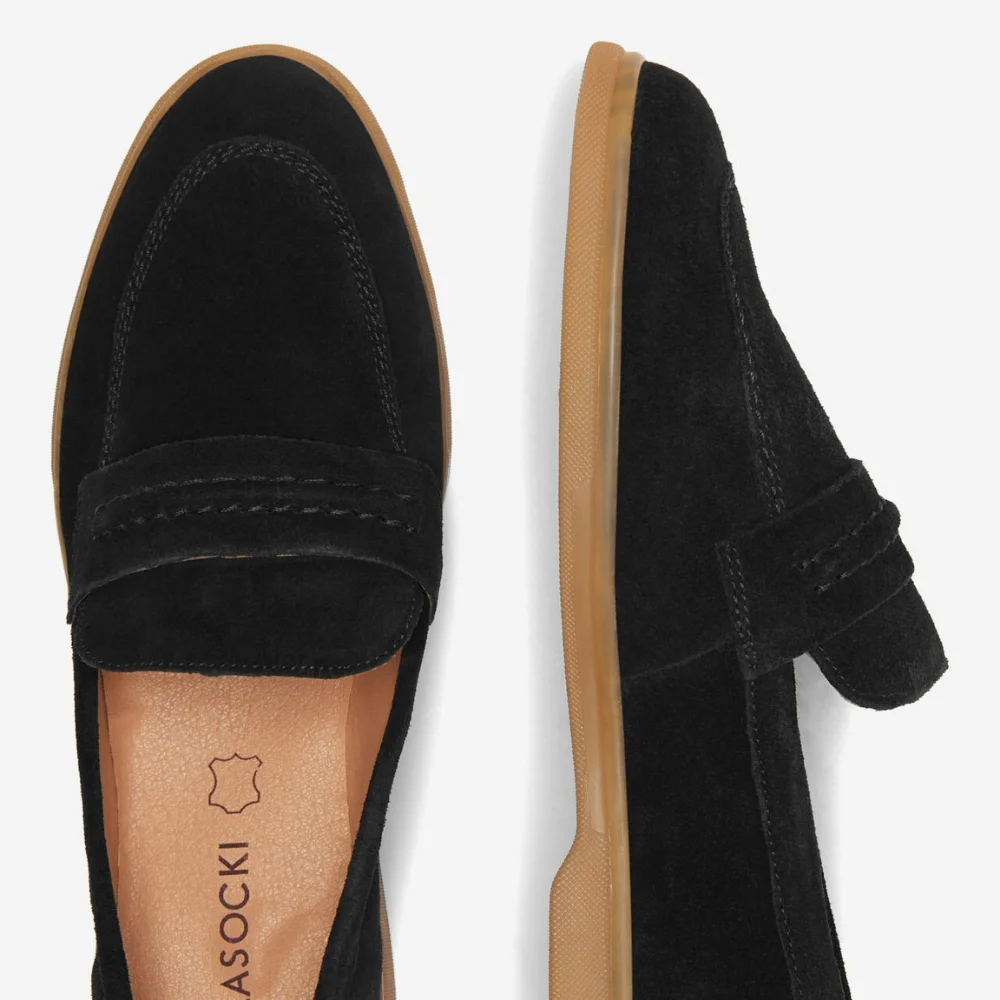 Жіночі замшеві лофери Lasocki (Польща) модель 5703