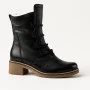 Women’s Black Winter Heeled Boots Fabiani Best But 317 czarny 5709