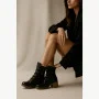 Women’s Black Winter Heeled Boots Fabiani Best But 317 czarny 5709