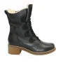 Women’s Black Winter Heeled Boots Fabiani Best But 317 czarny 5709