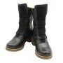 Women’s Black Winter Heeled Boots Fabiani Best But 317 czarny 5709