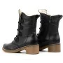 Women’s Black Winter Heeled Boots Fabiani Best But 317 czarny 5709