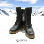 Women’s Black Winter Heeled Boots Fabiani Best But 317 czarny 5709