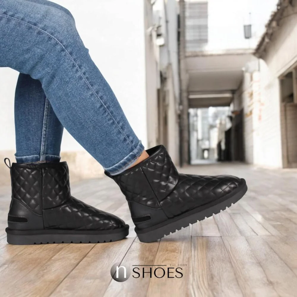 Жіночі шкіряні зимові уггі ALLSY Lonza модель 5713