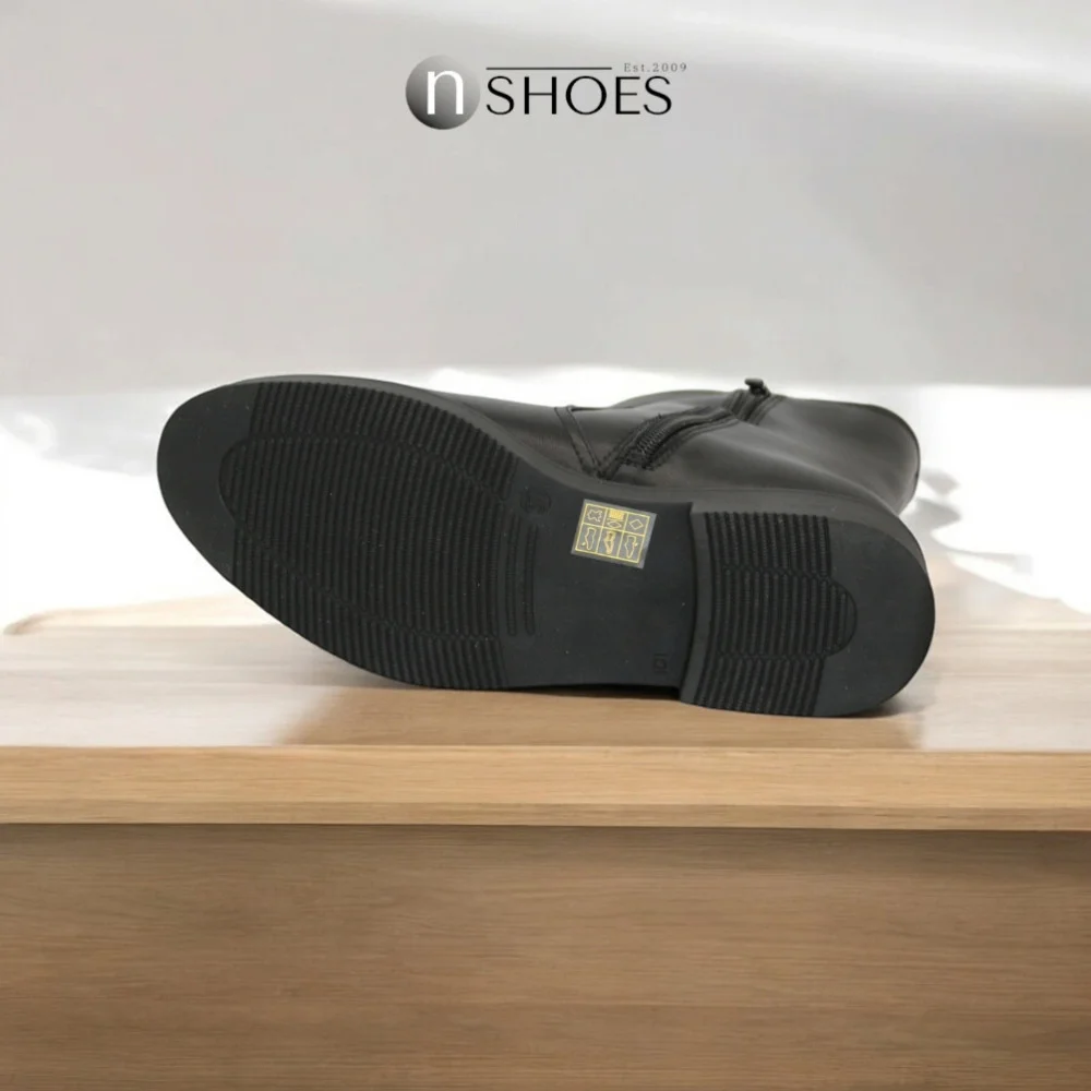 Чорні демісезонні шкіряні черевики BETSY 948027 13-03W 5726