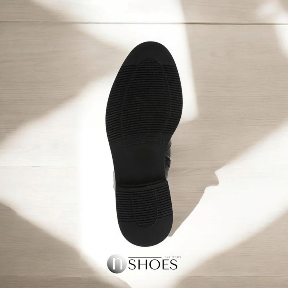 Чорні демісезонні шкіряні черевики BETSY 948027 13-03W 5726