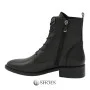 Women’s Black Classic Leather Boots Simen 7328a czarny 5729