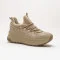 Жіночі бежеві демісезонні кросівки на платформі з термоізоляцією GRUNBERG 148880 01-03E 5744