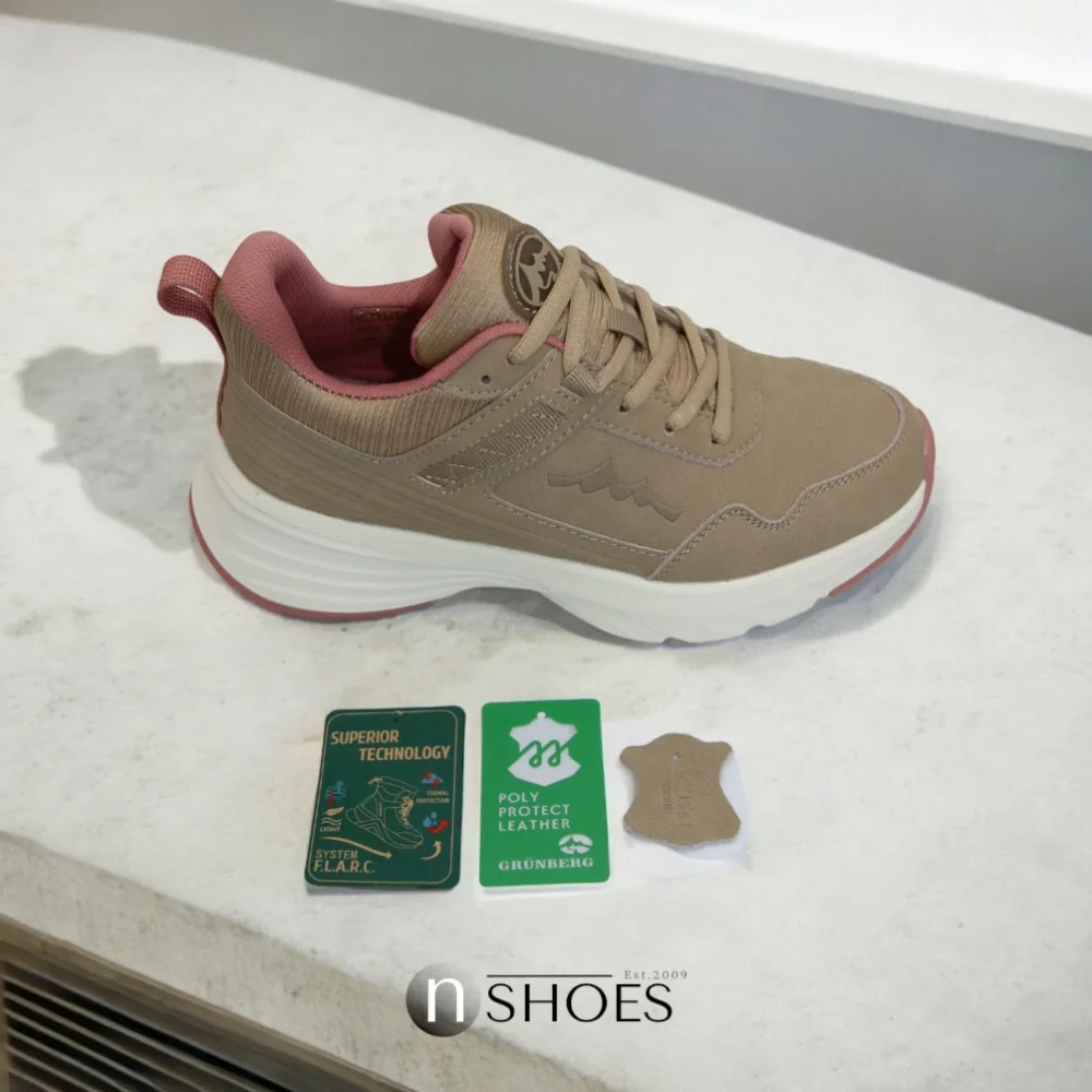 Жіночі бежеві кросівки GRUNBERG (Італія) модель 5745