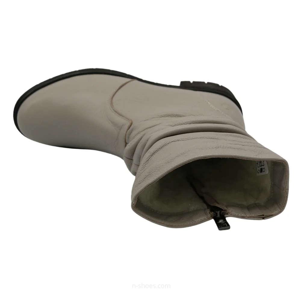 Женские кожаные зимние ботинки Steizer (Польша) модель 5751