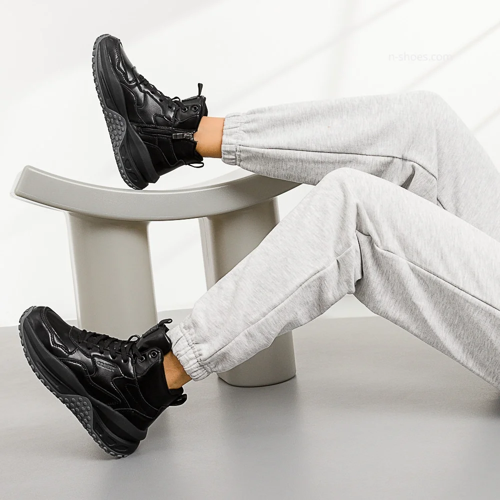 Жіночі зимові шкіряні кросівки CROSBY (Велика Британія) модель 5752