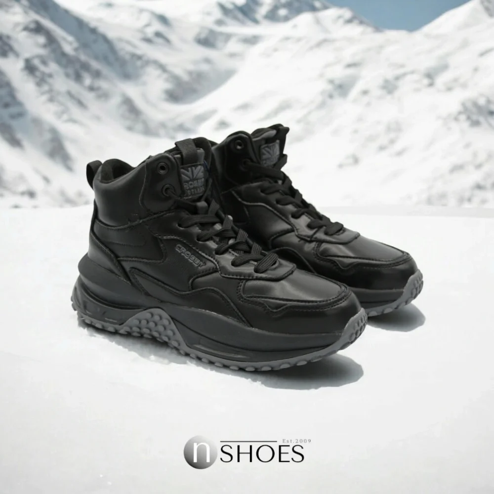 Жіночі зимові шкіряні кросівки CROSBY (Велика Британія) модель 5752