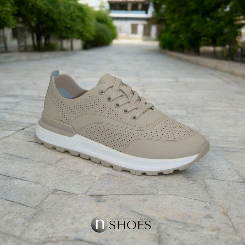 Women's leather moccasins Allsy model 5861