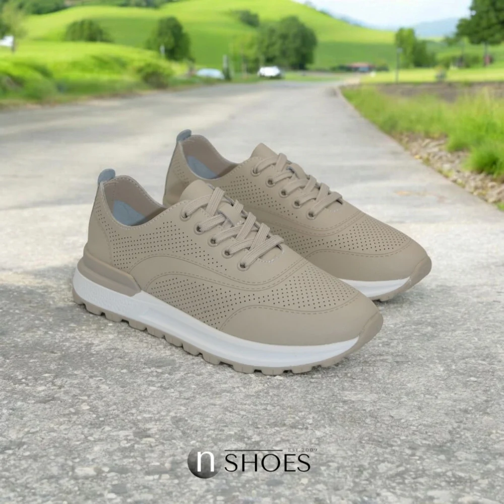 Women's leather moccasins Allsy model 5861