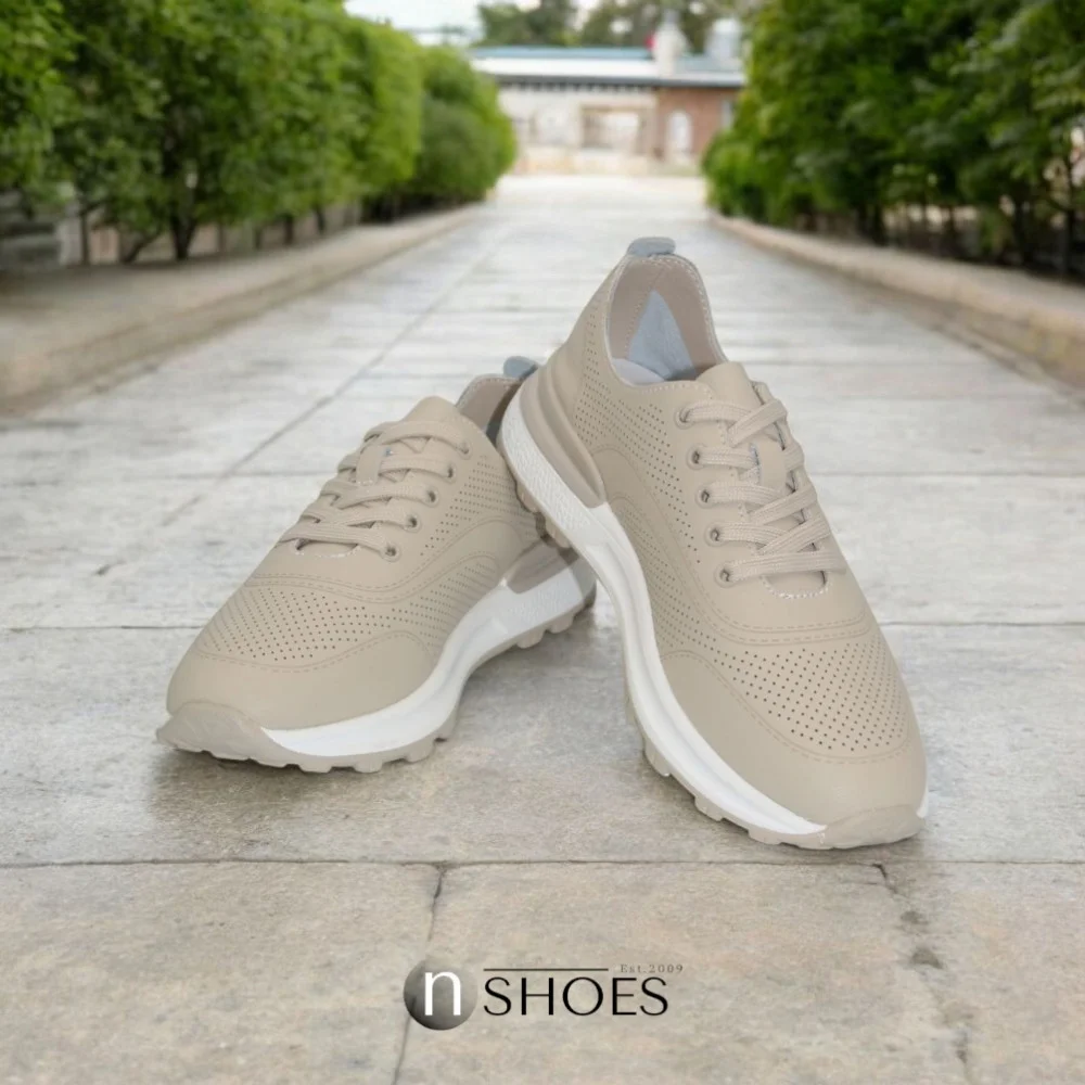 Women's leather moccasins Allsy model 5861