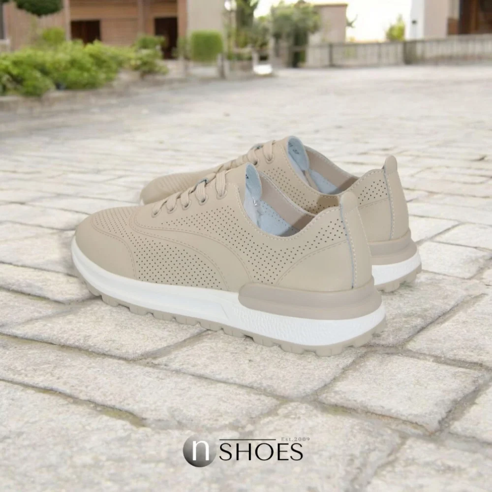 Women's leather moccasins Allsy model 5861