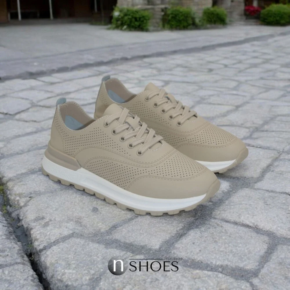 Women's leather moccasins Allsy model 5861