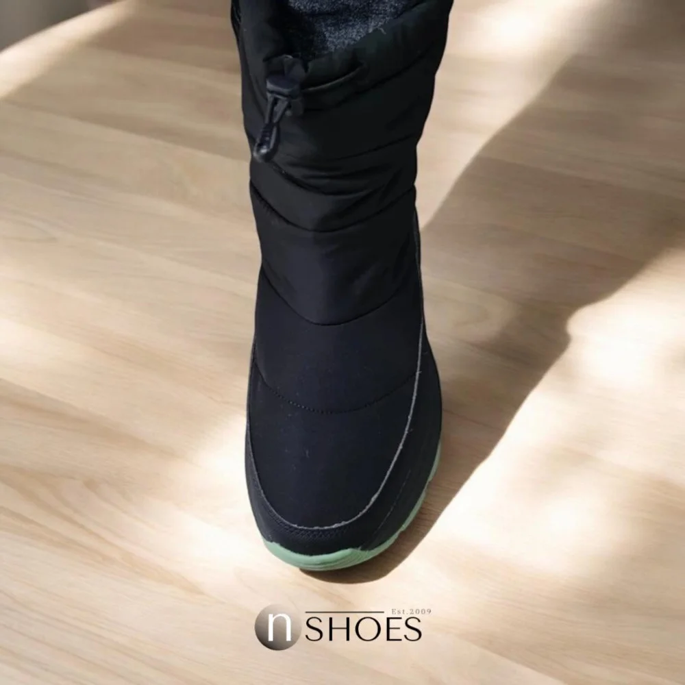 Жіночі чорні зимові дутіки GRUNBERG 148574 18-01E 5775 з nano-TEX утепленням