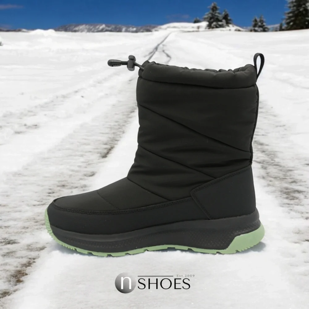 Жіночі чорні зимові дутіки GRUNBERG 148574 18-01E 5775 з nano-TEX утепленням