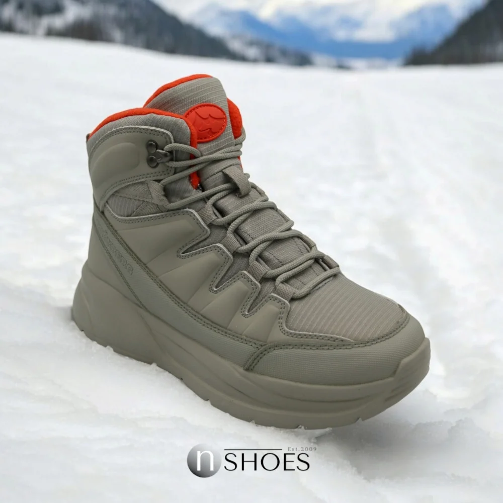 Жіночі модні шкіряні черевики GRUNBERG 148575 28-03 5776 для зимового туризму