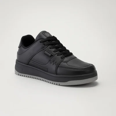 Women's stylish black sneakers Big Star Shoes MM274353 5777 on a platform universal fits everything from the Polish brand Women's stylish black sneakers Big Star Shoes MM274353 5777 on a platform universal fits everything from the Polish brand
