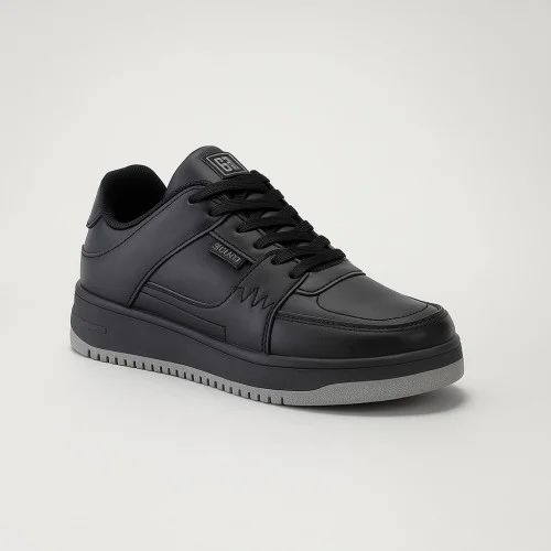 Женские стильные черные кроссовки Big Star Shoes MM274353 5777 на платформе универсальные под все походят от польского бренда Женские стильные черные кроссовки Big Star Shoes MM274353 5777 на платформе универсальные под все походят от польского бренда