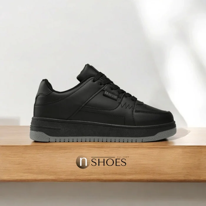 Жіночі чорні кросівки Big Star Shoes MM274353 модель 5777