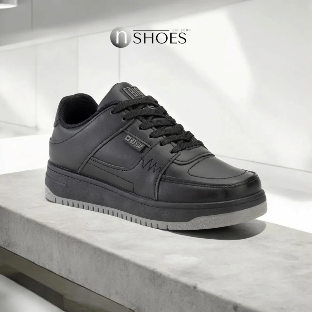 Жіночі чорні кросівки Big Star Shoes MM274353 модель 5777