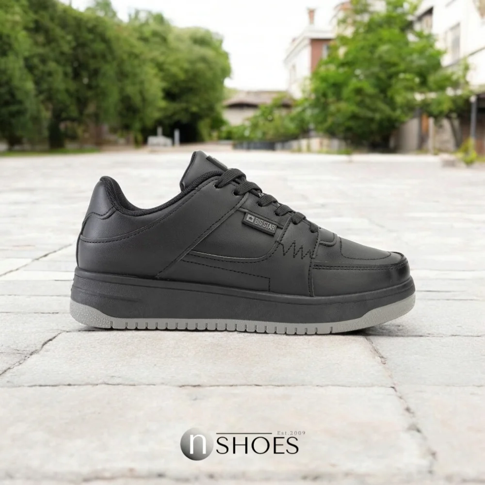 Жіночі чорні кросівки Big Star Shoes MM274353 модель 5777