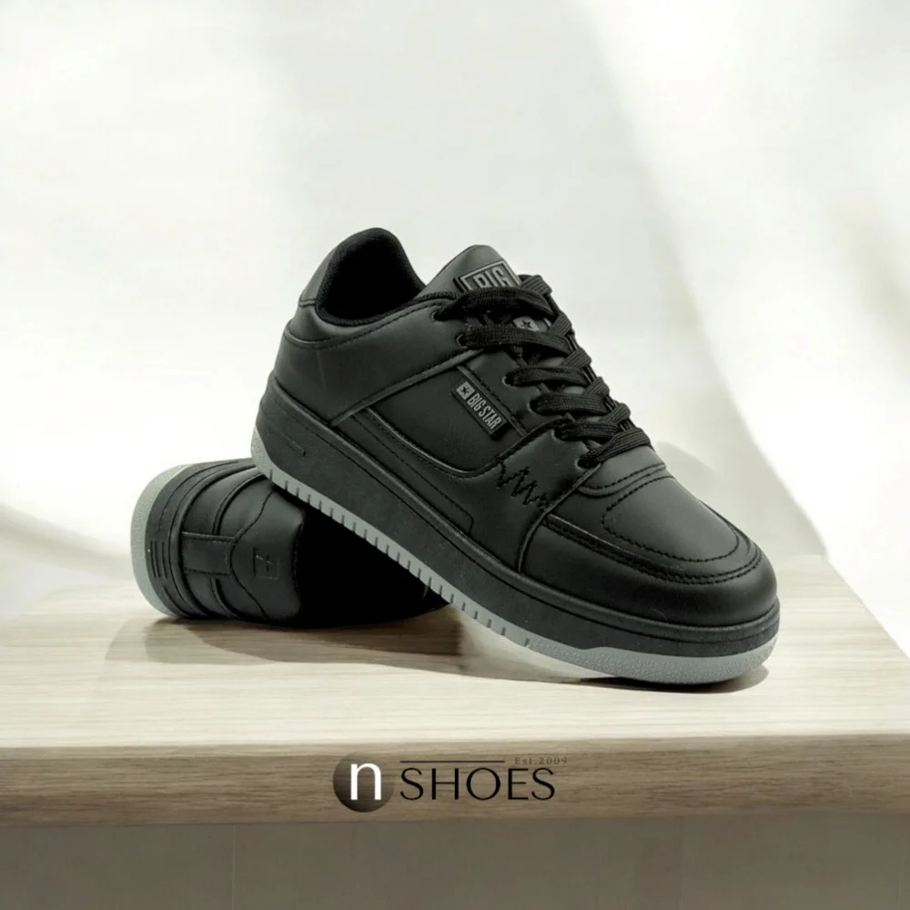 Жіночі чорні кросівки Big Star Shoes MM274353 модель 5777