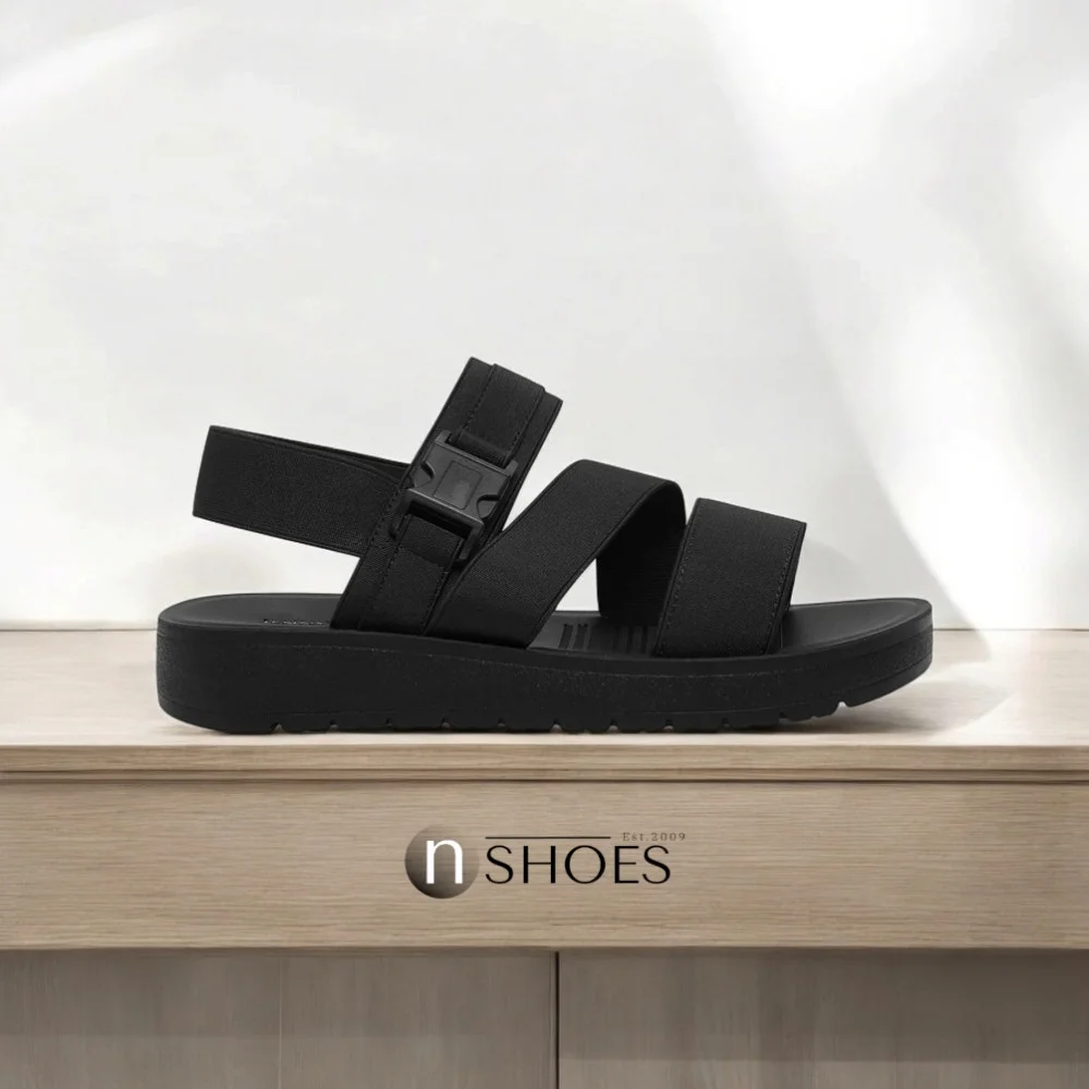 Женские легкие черные босоножки JENNY WYL0510-06 модель 5785