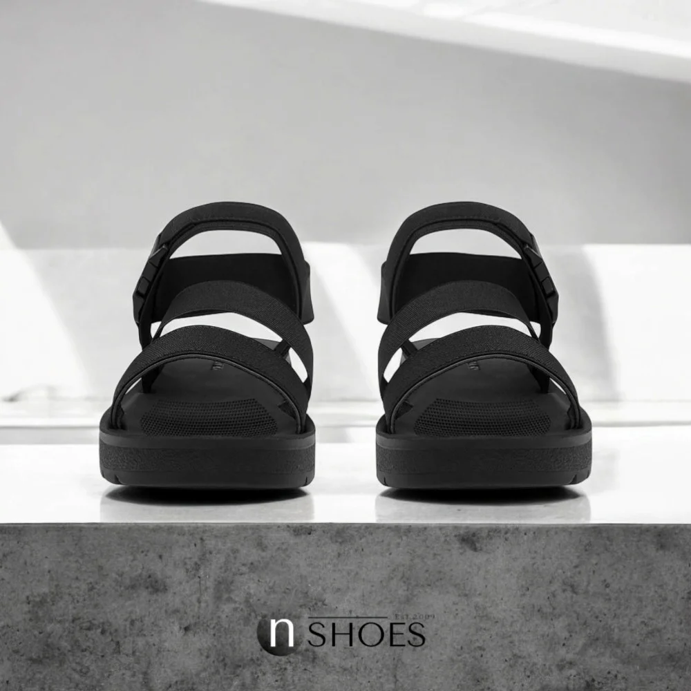 Женские легкие черные босоножки JENNY WYL0510-06 модель 5785