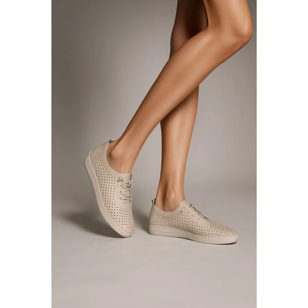 Жіночі шкіряні мокасини Anna Lucci (Туреччина) 19484 1800 Сріблястий сірий 5788