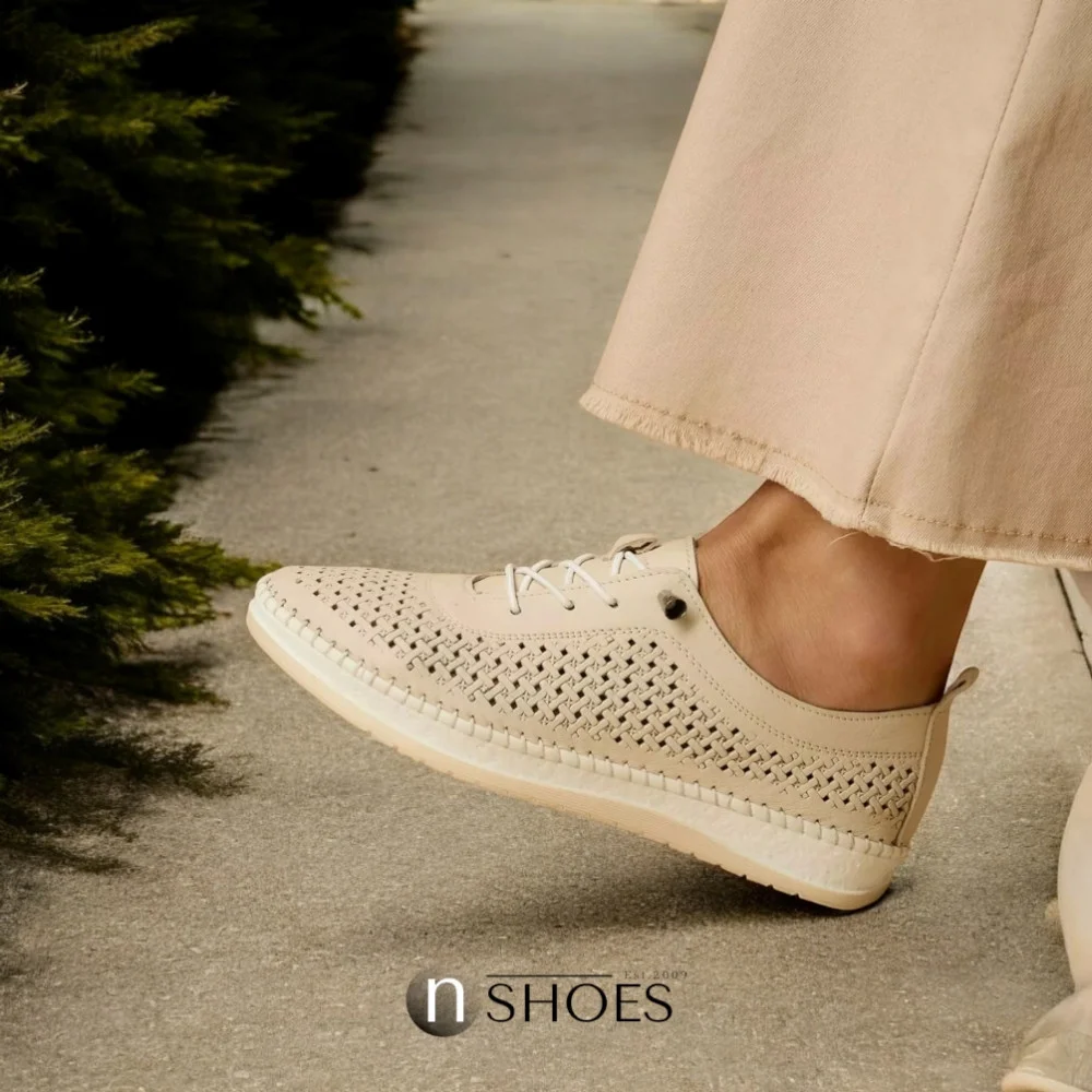 Жіночі шкіряні мокасини Anna Lucci (Туреччина) 19484 1800 Сріблястий сірий 5788