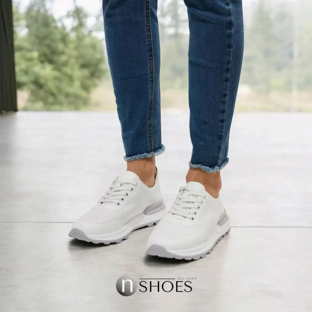 Women's moccasins Allsy Lonza 195509 white 5789