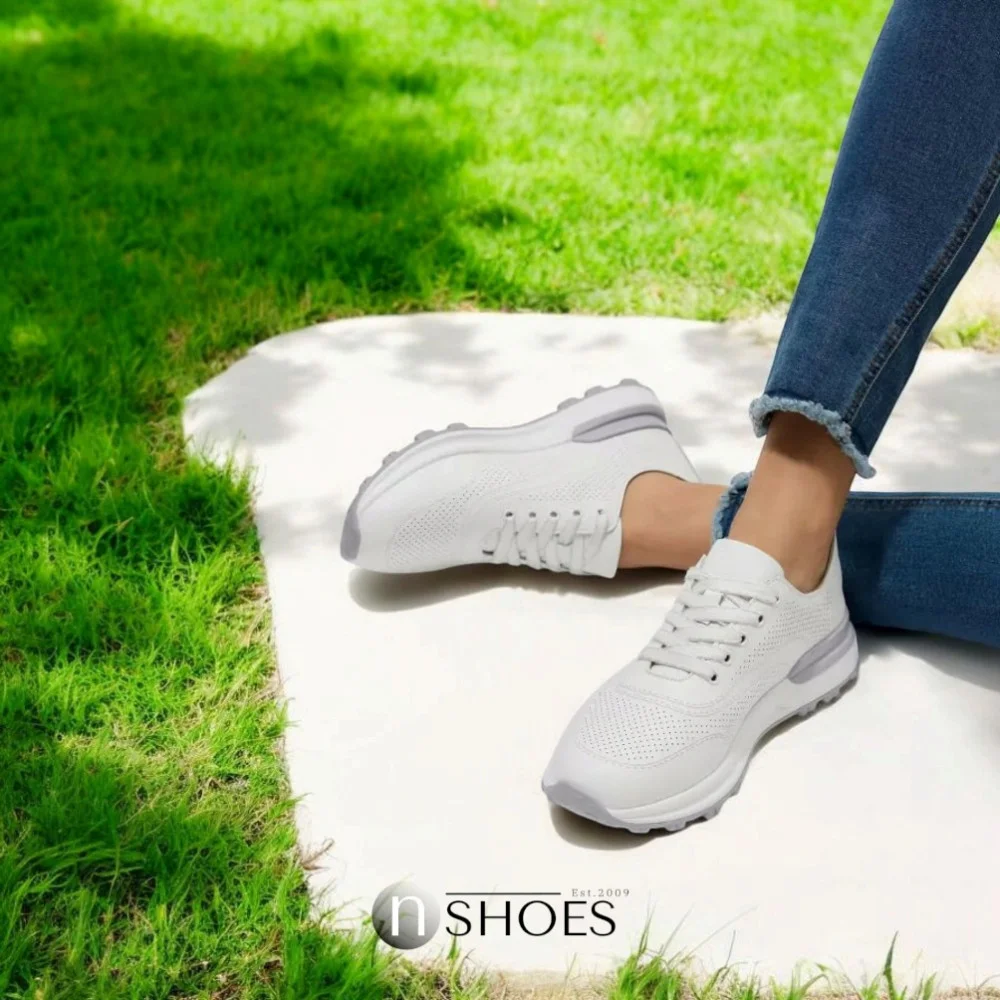 Women's moccasins Allsy Lonza 195509 white 5789