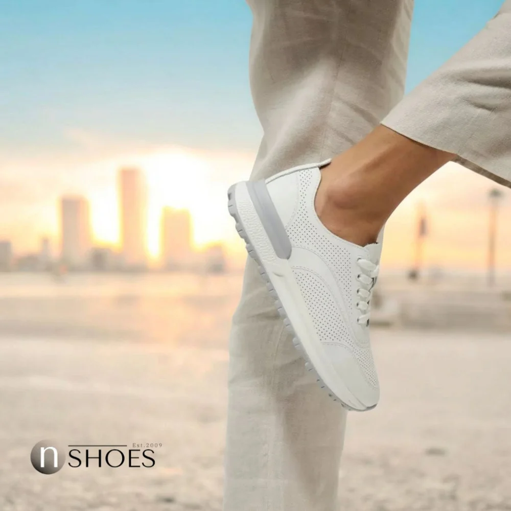 Women's moccasins Allsy Lonza 195509 white 5789