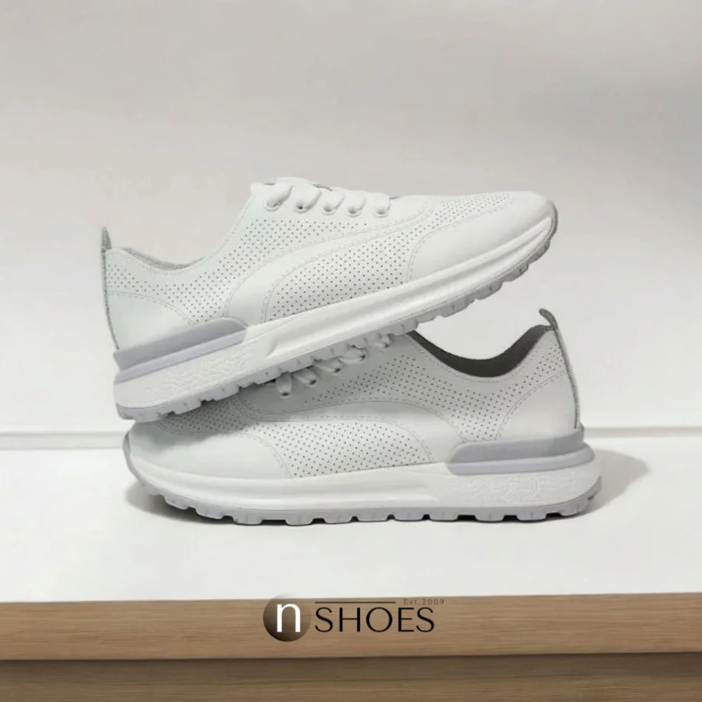 Women's moccasins Allsy Lonza 195509 white 5789