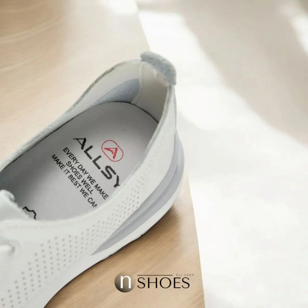 Women's moccasins Allsy Lonza 195509 white 5789