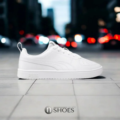 Женские модные белые кожаные кроссовки Puma Caven 2.0 Rickie 384311 01 5792 оригинальные от немецкого бренда