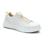 Женские белые кроссовки GRUNBERG 157897 02-01E 5801 из натуральной кожи
